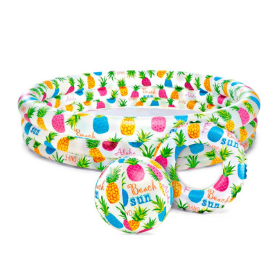 Бассейн надувной с мячом и кругом Intex 59469NP 1